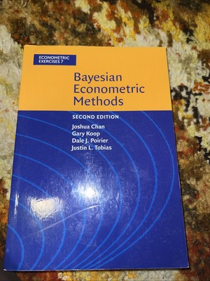 Bayesian Econometric Methods Joshua Chan (2019, Paperback)