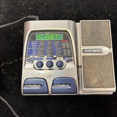 Digitech RP-200AV Multi-Effects  Guitar Pedal With Power Adapter!!
