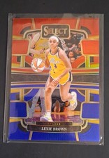 2024 Panini Select WNBA - Concourse Lexie Brown #67 Red & Blue Prizm /399