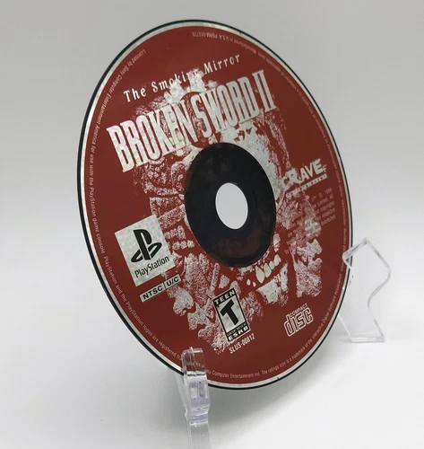 Broken Sword II: The Smoking Mirror • Playstation PSOne • Game Disc Only