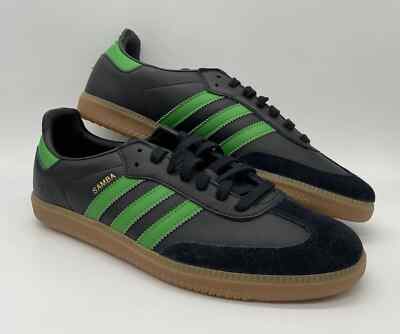 Adidas Samba Team Austin FC Size 8 Core Black Real Green Gum HQ7035 BRAND NEW