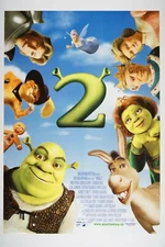 SHREK 2 23x33 Original Czech movie poster 2004 MIKE MYERS, EDDIE MURPHY, C. DIAZ