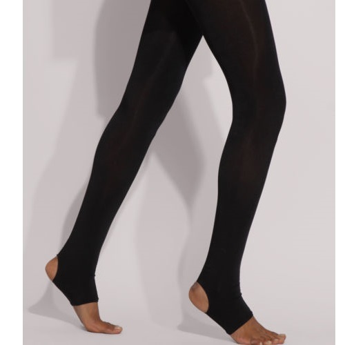 90 Denier Opaque Toeless Stirrup Tights 