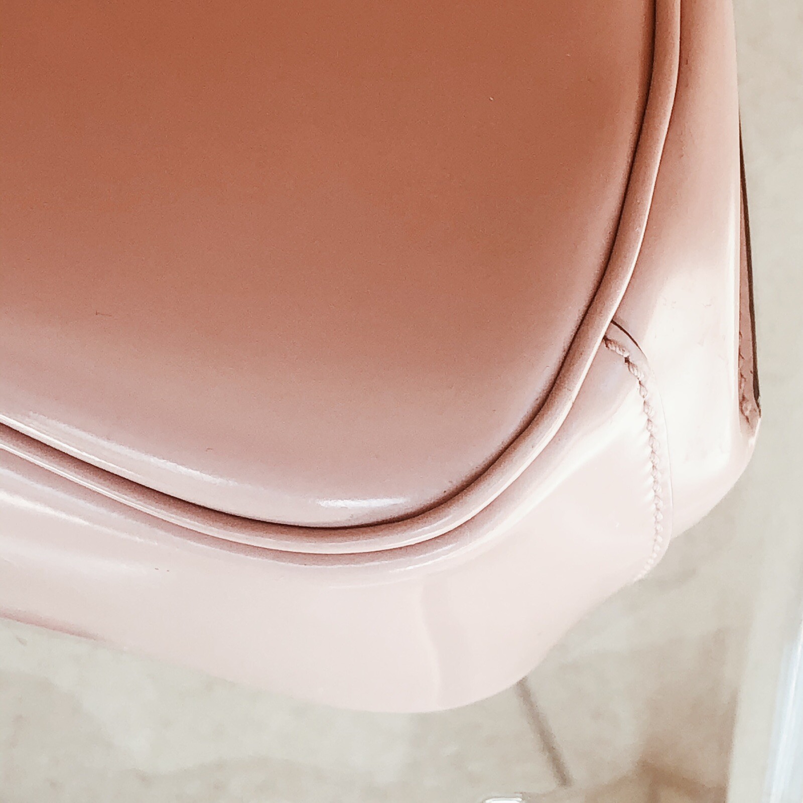 Gucci LADYLOCK Small Bamboo handle soft pink Bag in Leather RRP €2600 image 3