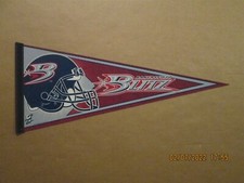 Arena 2 Bakersfield Blitz Vintage Defunct Circa 2005 Team Logo Football Pennant