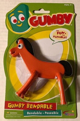 Bendable GUMBY フィギュア Gumby Bendable Flexible Poseable Figurine 4