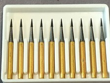 EF3 Burr 12 BLADE TRIMMING & FINISHING CARBIDE, Made in USA, ๐บ๐ธ10 burs Quality