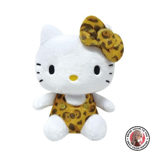Hello Kitty Animal Print JAN111723 HELLO KITTY 6 IN MINI PLUSH