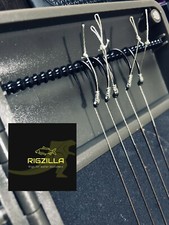 5 x Korda N Trap Snowman Rigs - Teflon Hooks Bottom Baits KD Popup Custom Rigs 