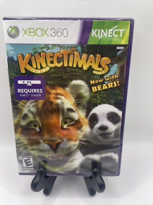 Kinectimals Now With Bears Microsoft Xbox 360 New Sealed Video Game 2011 Kinect