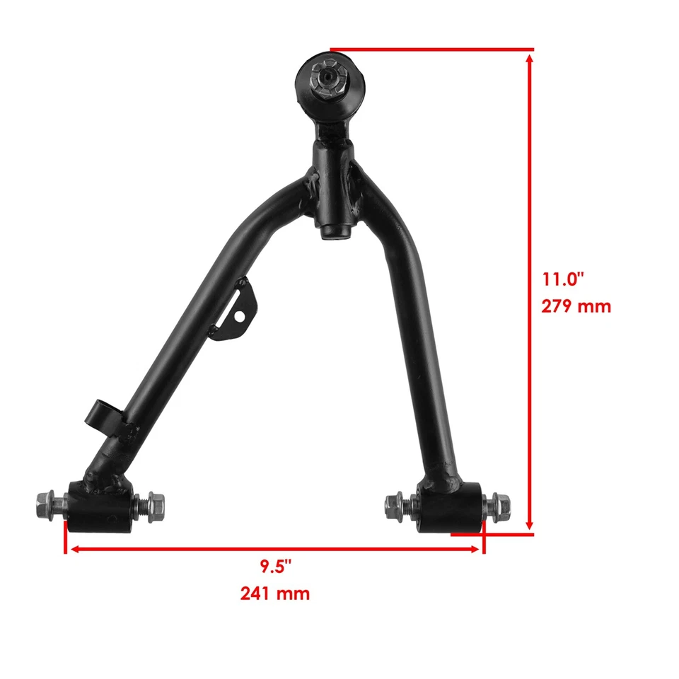 Front Upper Left & Right A Arm For Honda Sportrax 300 TRX300EX 1993-2004 — 第 2/4 张图片