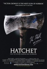 GREEN HODDER BUECHLER signed Autogramm 20x30cm HATCHET in Person autograph COA