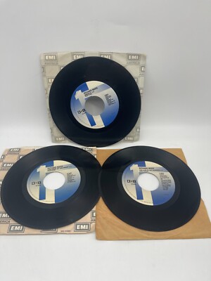 Lot of 3 Richard Marx 45 RPM Records (EMI America) Real World Angelia & More