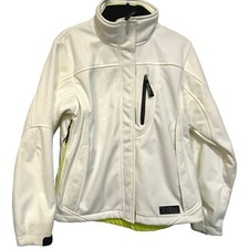 Killtec Women's Softshell Jacket Size 8 White 3-layer Performance Fleece Lined