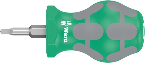 Wera Stubby Screwdrivers Short Slotted, Phillips, Torx, Pozi, SQ - Choose size - Picture 20 of 21
