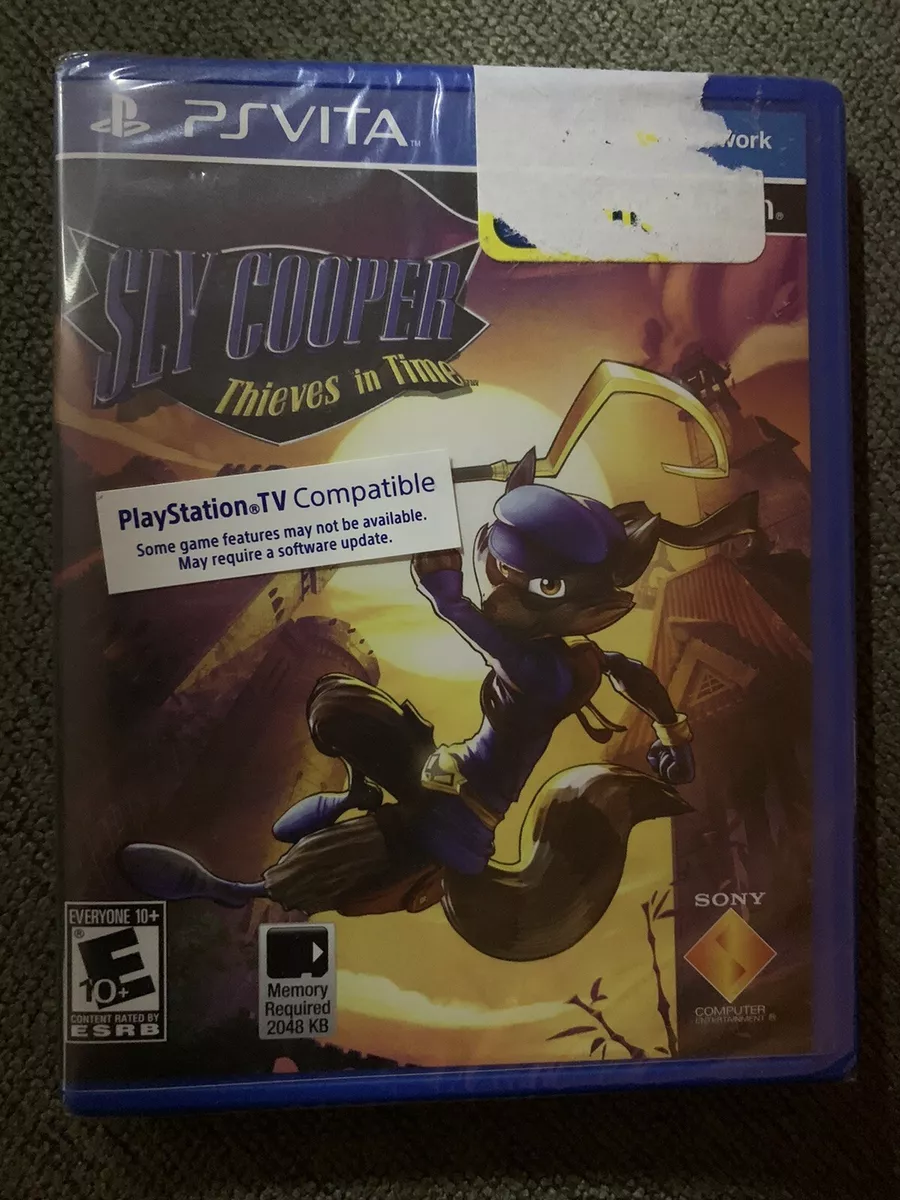 Sly Cooper: Thieves in Time (Sony PlayStation Vita, 2013)