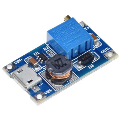 2PCS 2A Booster Board DC-DC Step-Up Module 2/24V To 5/9/12 / 28V Replace XL6009