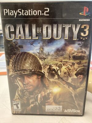 Call of Duty 3 (Sony PlayStation 2, 2006) - European Version