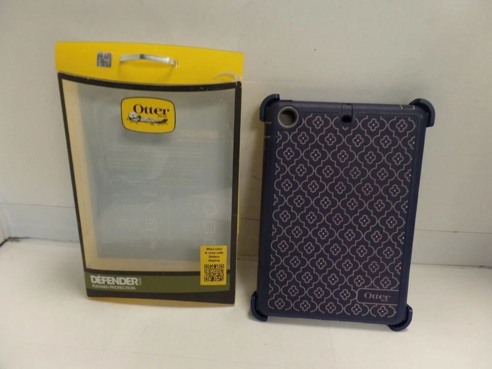 Genuine OtterBox - Defender Series Case for Apple® iPad® mini 2 - Blue/Gray - Image 3 of 4