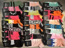 Victoria Secret VS Love Pink No Show Socks 10 Pairs Random Colors New with Tags