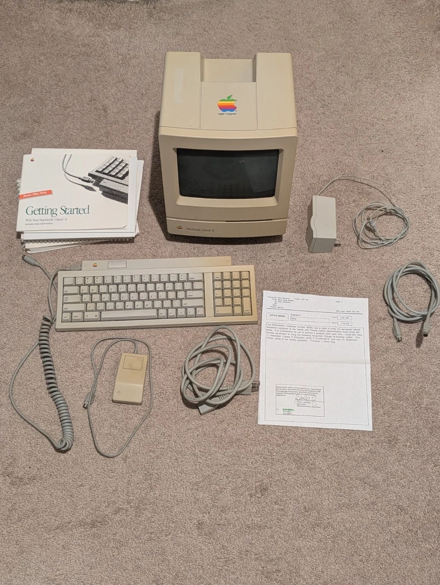 Apple Macintosh ClassicⅡ プリンターセット Apple Macintosh ClassicⅡ プリンターセット Apple Macintosh