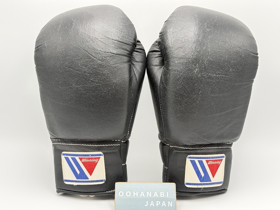 Winning × PORTER ボクシンググローブ FP-700A 8オンス Winning Boxing Gloves 8oz FP-700 Black Lace Up Soft type Genuine