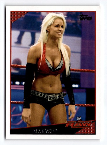 Maryse #42 2009 Topps WWE card