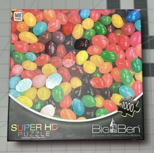 Jelly Beans 1000 Piece Jigsaw Puzzle Big Ben Super HD NEW Sealed