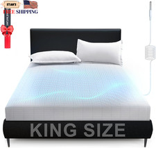 Grounding Fitted Sheet King Size Earthing Sheets - Pure Silver Fiber  Organi...