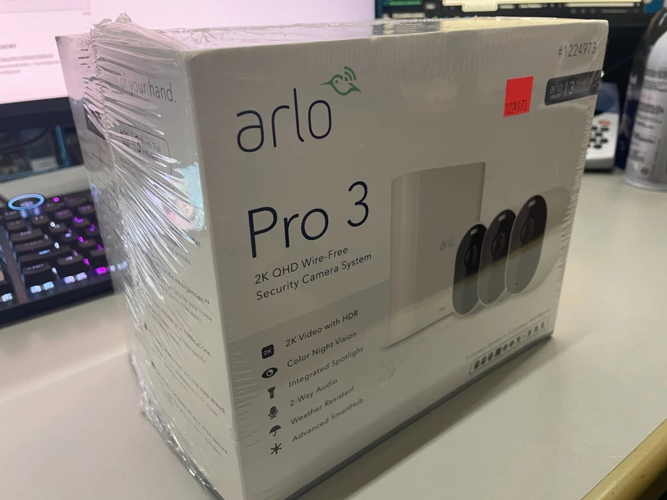 Arlo Pro 3 2k QHD Wire-Free Security Camera System NIB *SE - Image 2 of 4
