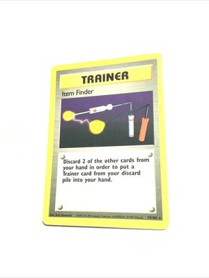 ITEM FINDER - 74/102 - Base Set - Pokemon Card - EXC