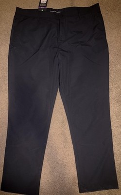 NWT Banana Republic Men's Pants 40 x 30 Black Flat Front - Black - Free Shipping