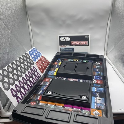 2015 Star Wars Monopoly Disney Open & Play Box Game Board Hasbro CIB SEALED