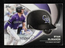 2022 Topps Series 2 Batting Helmet Commemorative Relics Ryan McMahon #BH-RMC 2qw