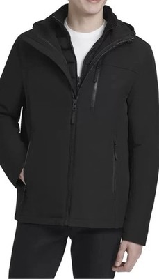 Calvin Klein Men's 3 in 1 Jacket Coat HEAVYWEIGHT FOR WINTER! BLACK L new