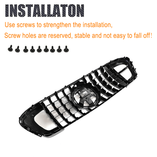 Passt Für Benz C167 V167 Gle63 Amg 2021up Carbon Front Kühlergrill Grill Grille - Bild 4 von 6