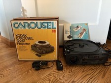 Kodak Carousel 650H Slide Projector w/ Remote Control-TESTED, NO SLIDE TRAY