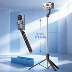 Bluetooth Selfie Stick Tripod Extendable Phone Stand Remote for Vlog Video