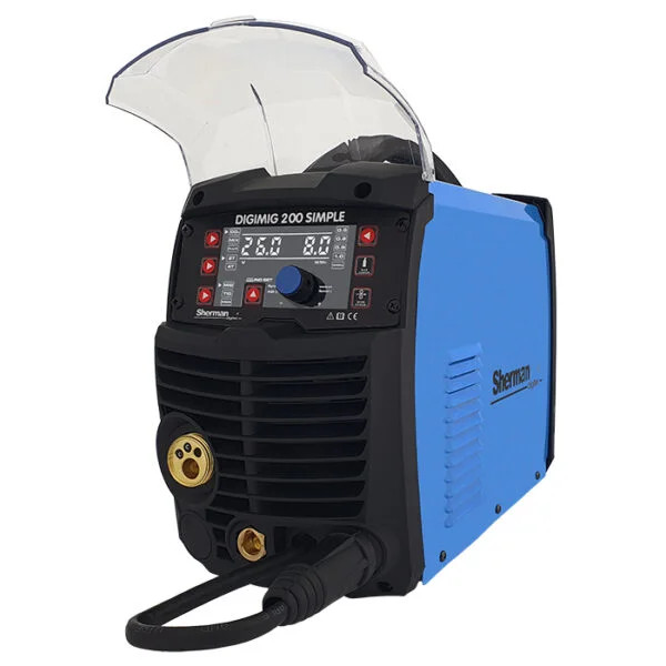 Poste a souder inverter MIG MMA Sherman DIGIMIG 200 SIMPLE avec technologie synergique 200A