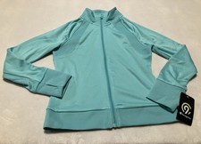 New With Tags Champion Blue Athletic Jacket Girls Size 6