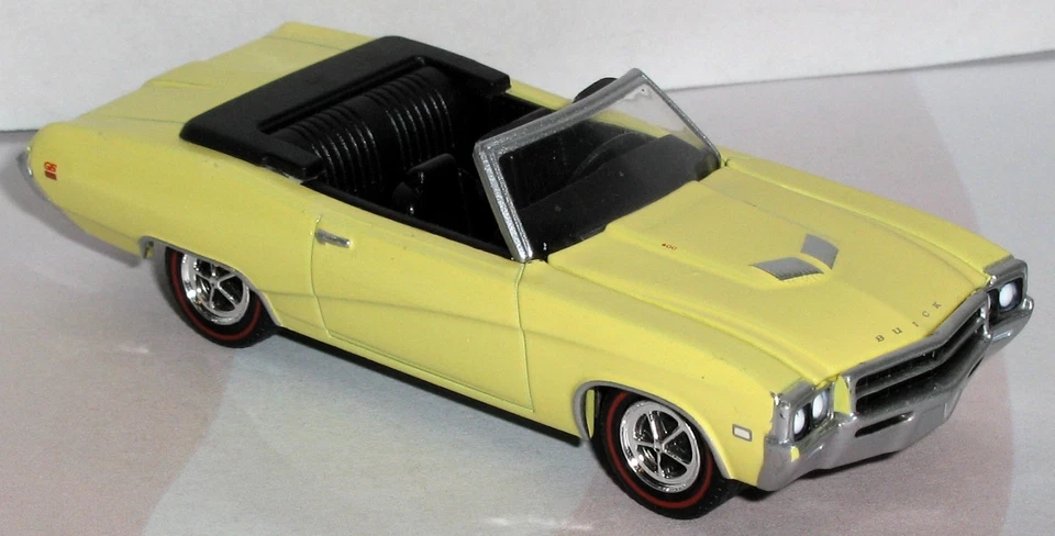 1/64 = 1969 69 BUICK GS / GRAN SPORT 400 = Neumático de goma Muscle Car ENVÍO GRATUITO Foto 3 de 4