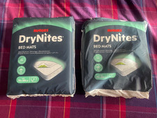 2 x PACKS DRYNITES BED PADS