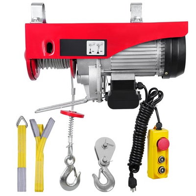 #ad Uimoso Electric Hoist 440lbs Crane Winch with Wired Remote Control 480W 110V $65.54