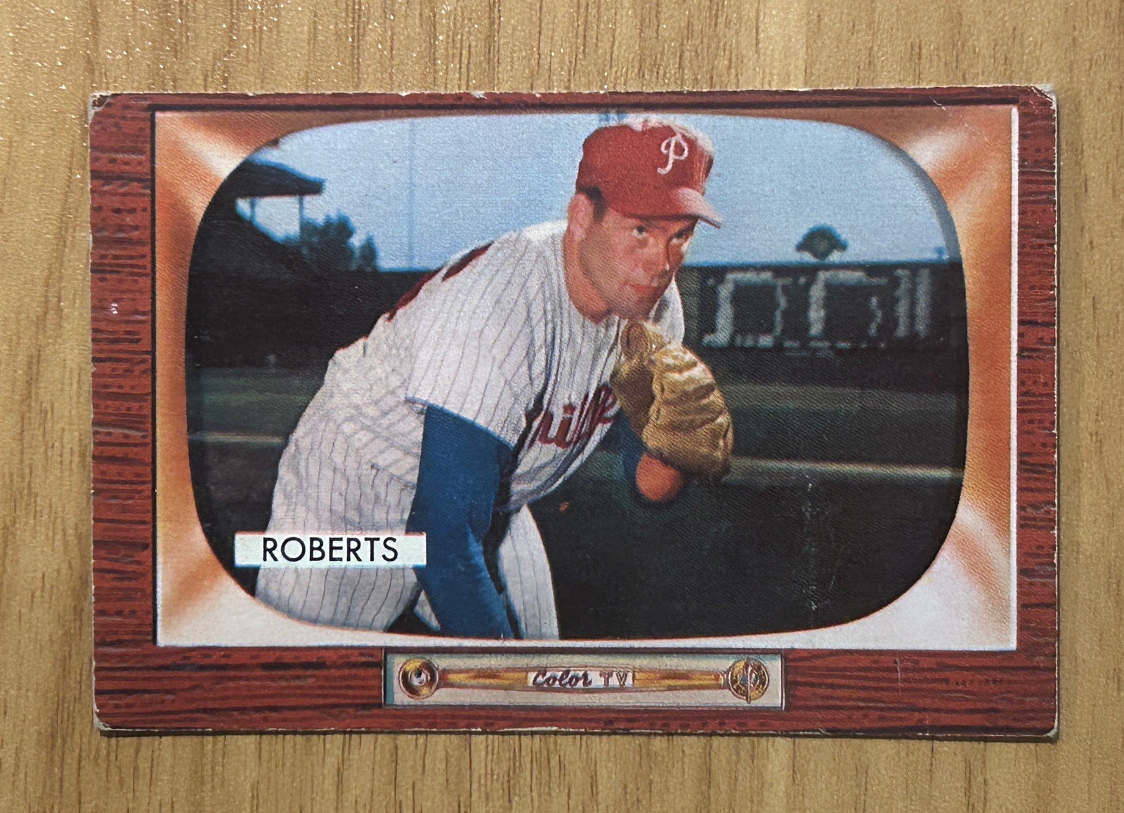 1955 Bowman #171 Robin Roberts - VG