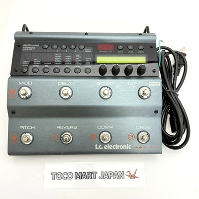 Pédale multi-effets TC Electronic Nova System pour guitare avec cordon d'alim... - Photo 1/4