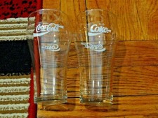 Vintage Coke drinking glasses Coca-Cola MINT