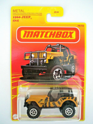 MATCHBOX * TARGET * RETRO * # 19 * 1960 JEEP 4x4 * MODELL 2021 * IN OVP