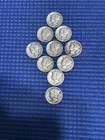 Mercury dimes. Lot Of Ten