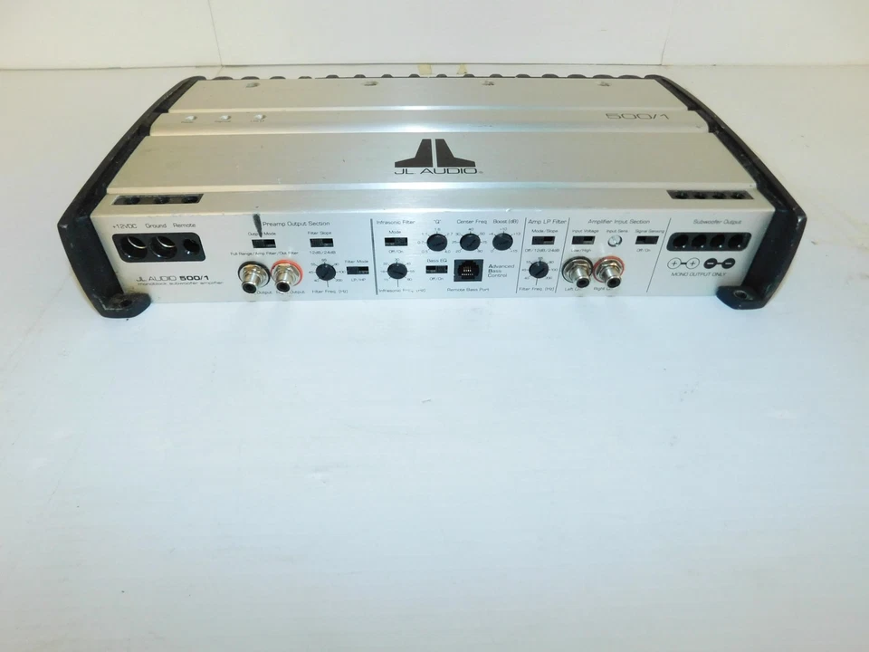 JL AUDIO Modell 500/1 Verstärker (PQY46) - Bild 3 von 4