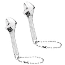 2 Pcs 2.5 Adjustable Spanner Mini Nut Wrench,...